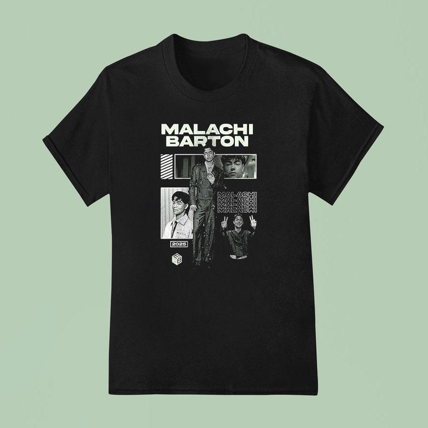 Disney Malachi Barton Descendants Zombies World Collide Tour Roster Shirt