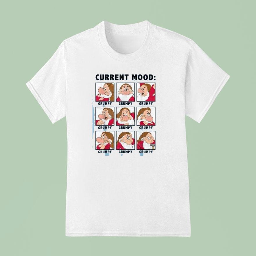 Disney Snow White Current Mood Always Grumpy Shirt