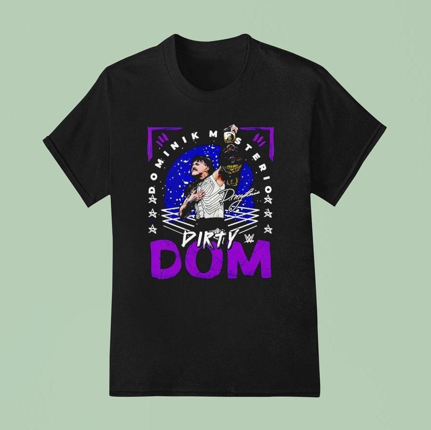 Dominik Mysterio Dirty Dom Champion Signature Shirt