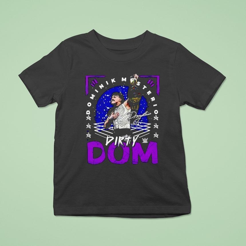 Dominik Mysterio Dirty Dom Champion Signature Shirt