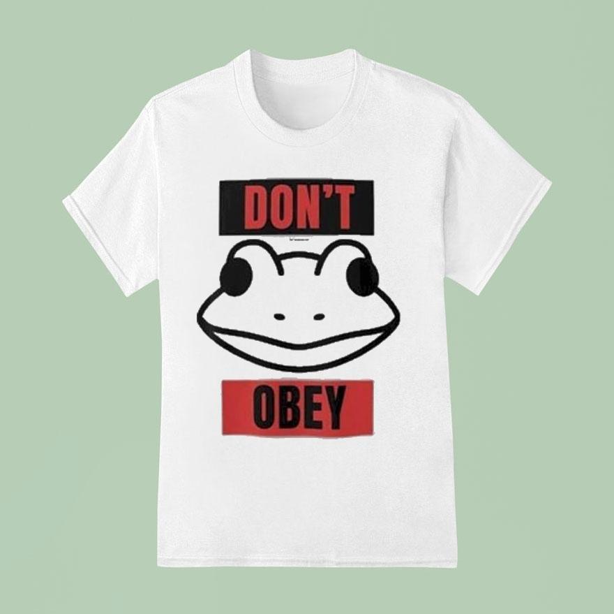 Don’t Obey Portland Frog Resistance Shirt