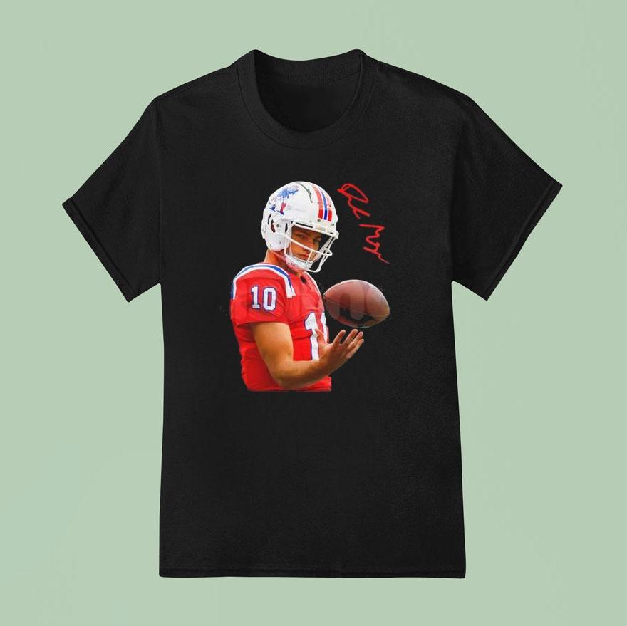 Drake Maye Quarterback Shirt