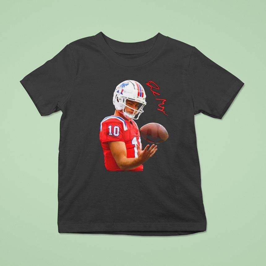 Drake Maye Quarterback Shirt