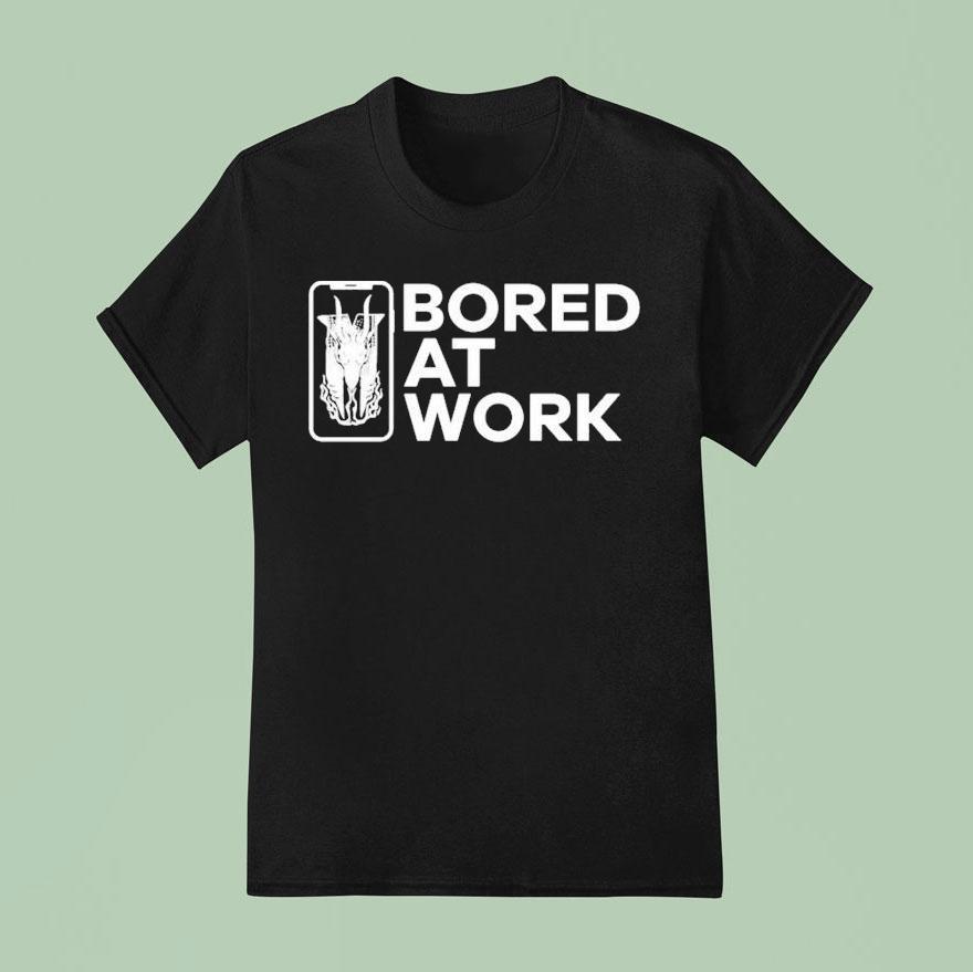 Drew Mcintyre Bored At Work Shirt