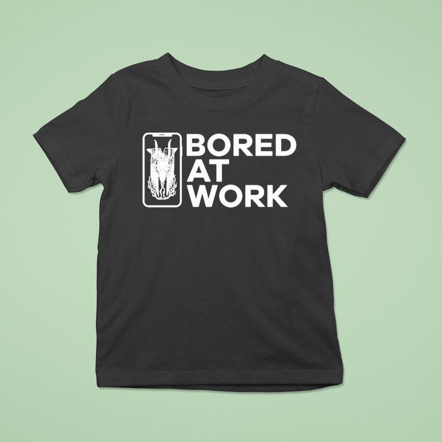 Drew Mcintyre Bored At Work Shirt