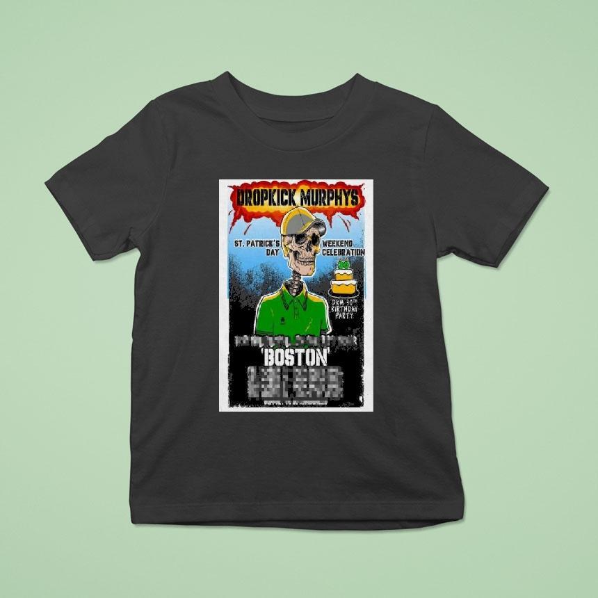 Dropkick Murphys Boston 2025 Shirt