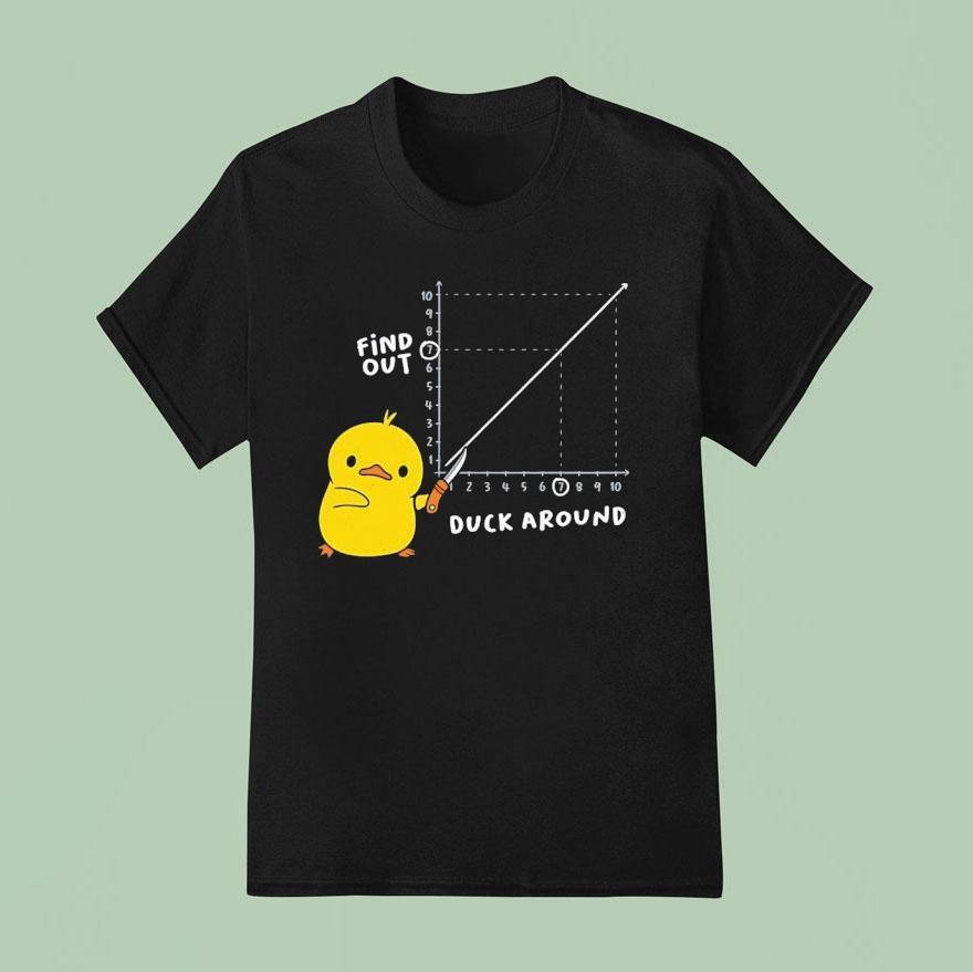 Duck Around Find Out Meme Shirt