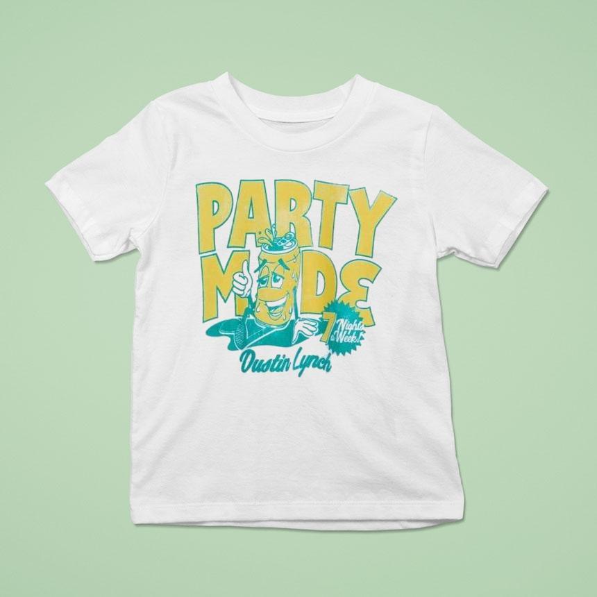 Dustin Lynch Party Mode Nights A Week Character Shirt