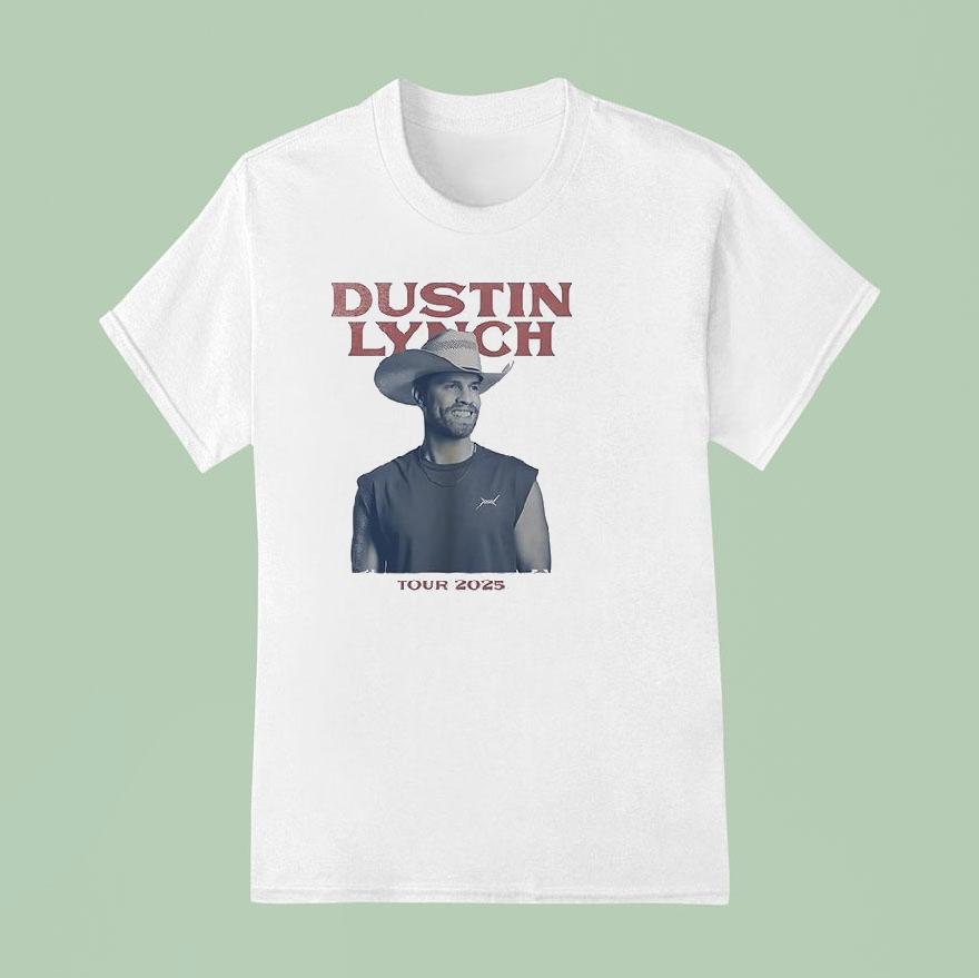 Dustin Lynch Tour 2025 Cities Shirt