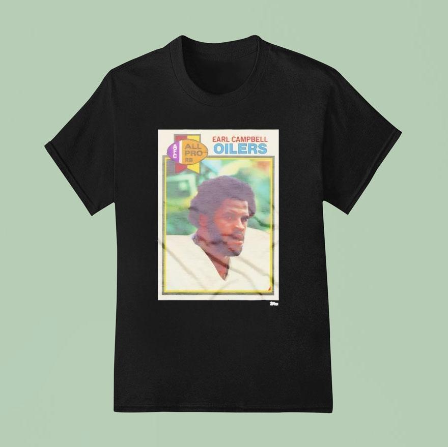 Earl Campbell Houston Oilers Football Shirt