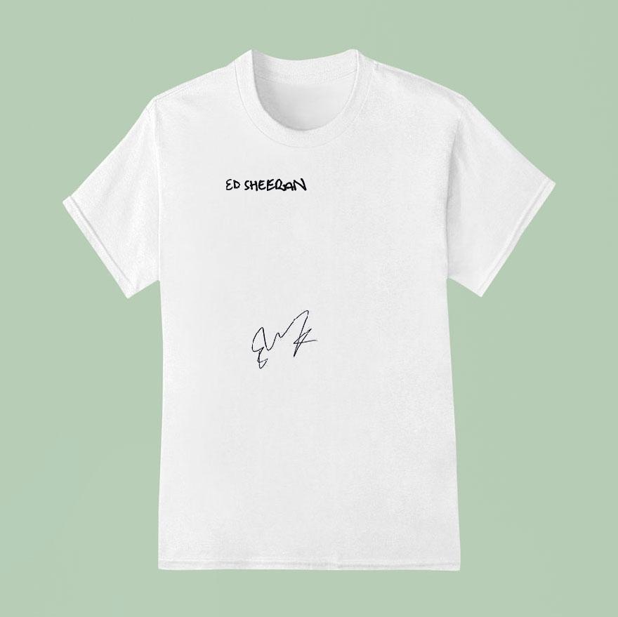 Ed Sheeran Tour London 2026 Collaborations Projects Signature Shirt