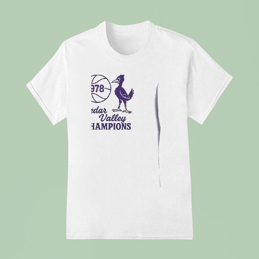 Elba Bluejays 1978 Cedar Valley Champions Shirt