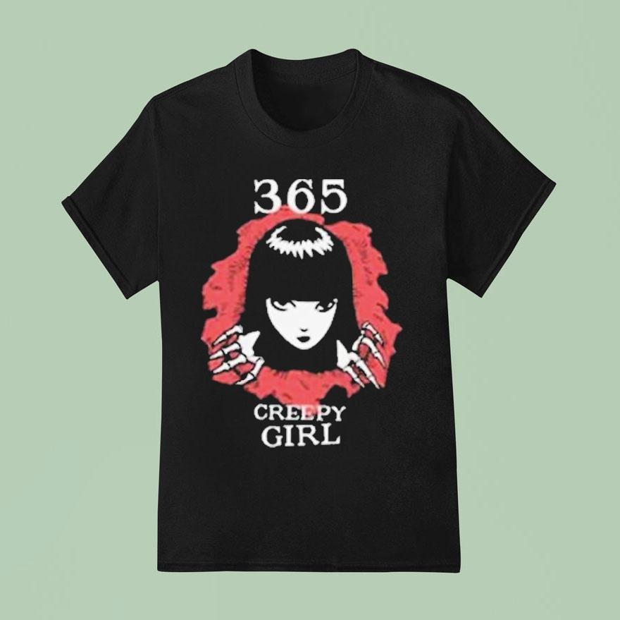Emily The Strange 365 Creepy Girl Shirt