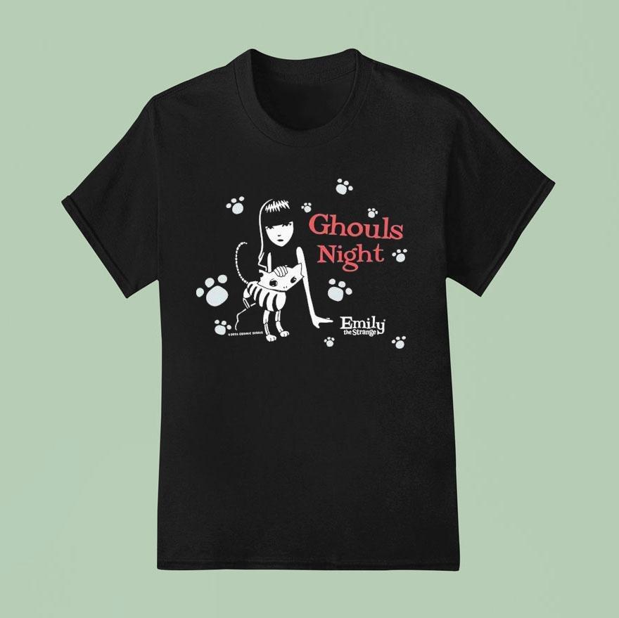 Emily The Strange Ghouls Night Shirt