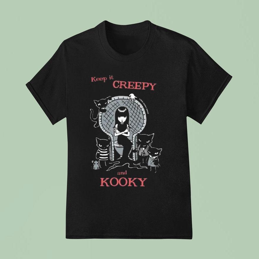 Emily The Strange Keep It Creepy And Kooky Shirt