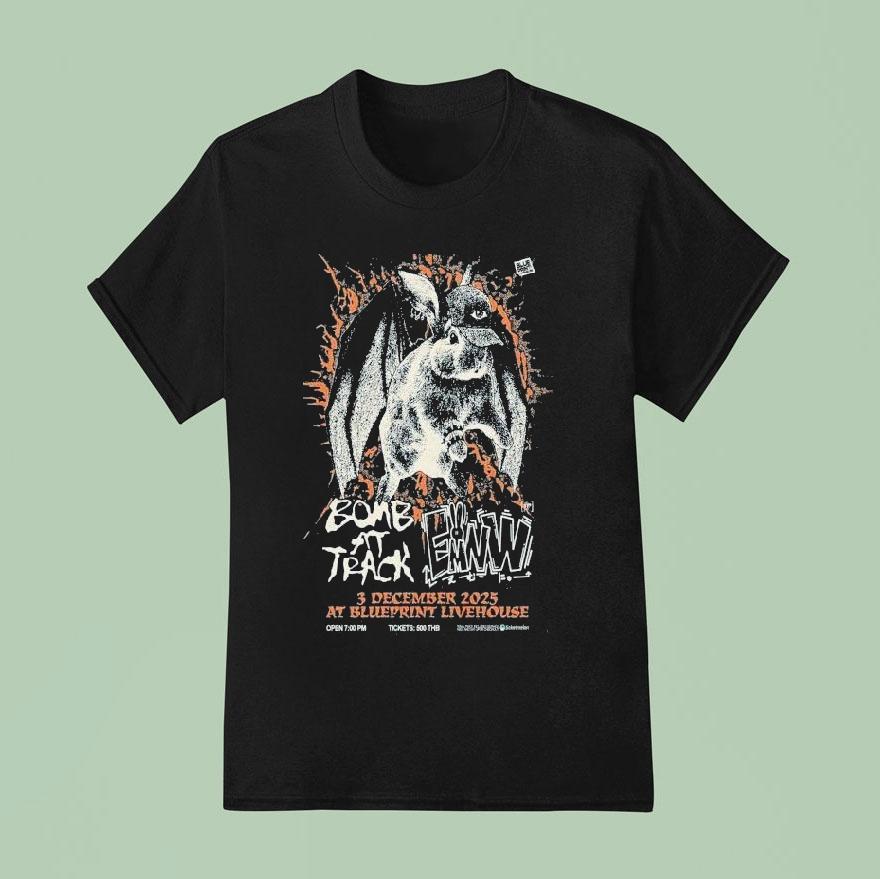 Emnw Bomb At Track Blueprint Livehouse Live 2025 Bunny Shirt