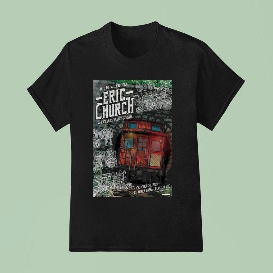 Eric Church At Extramile Arena In Boise Id On Oct 24 2025 Shirt