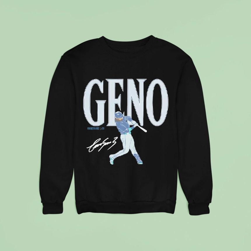 Eugenio Suarez Seattle Mariners Geno Baseball Mlb Signature Shirt Eugenio Suarez Seattle Mariners Geno Baseball Mlb Signature Shirt