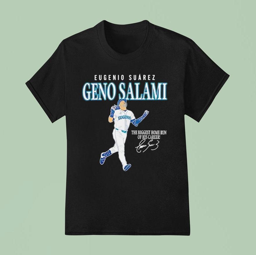 Eugenio Surez Geno Salami Biggest Baseball Shirt