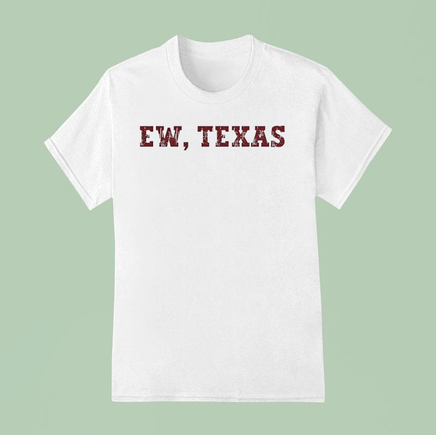 Ew Texas Oklahoma Sooners Shirt
