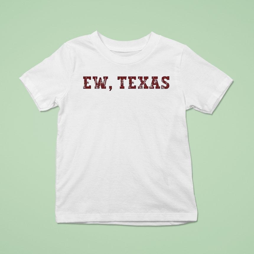 Ew Texas Oklahoma Sooners Shirt