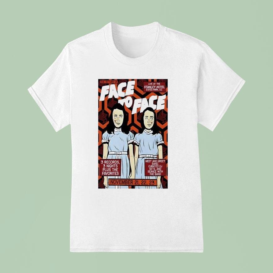 Face To Face Colorado Show Live At The Stanley Hotel Estes Park Co Shirt