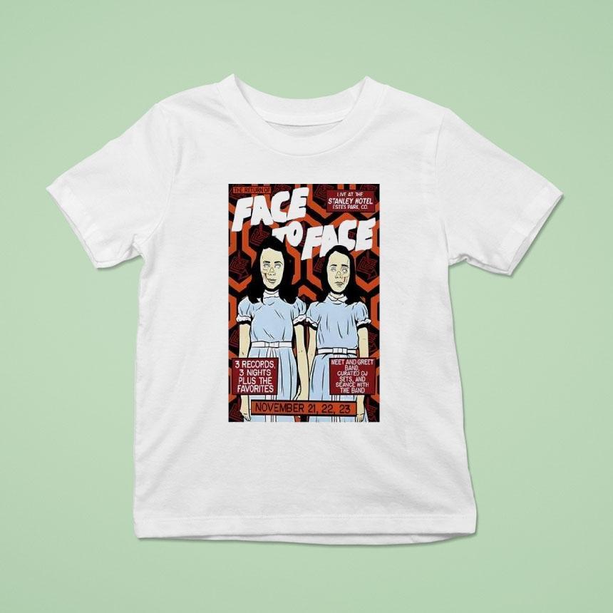 Face To Face Colorado Show Live At The Stanley Hotel Estes Park Co Shirt