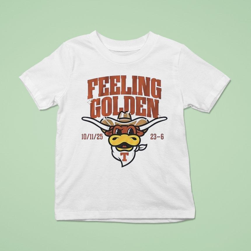 Feeling Golden Texas Longhorns 2025 Shirt