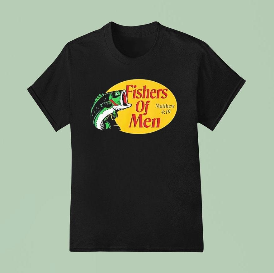 Fishers Of Men Style Bass Pro Shops Logo Shirt