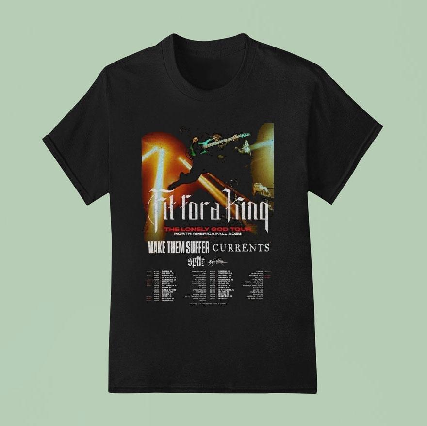 Fit For A King Borth America Fall 2025 Shirt