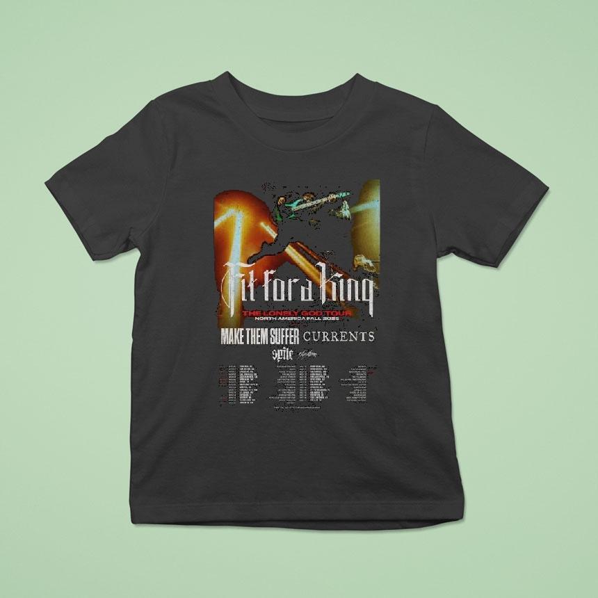 Fit For A King Borth America Fall 2025 Shirt