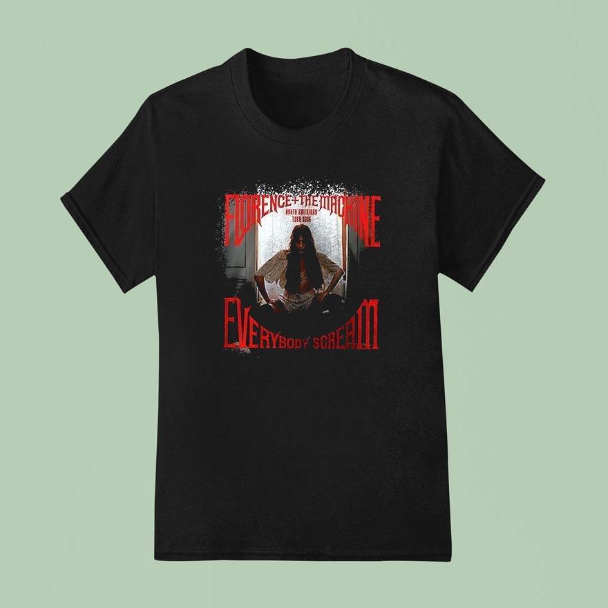 Florence And The Machine 2026 Everybody Scream North American Tour Dates Schedule Shirt