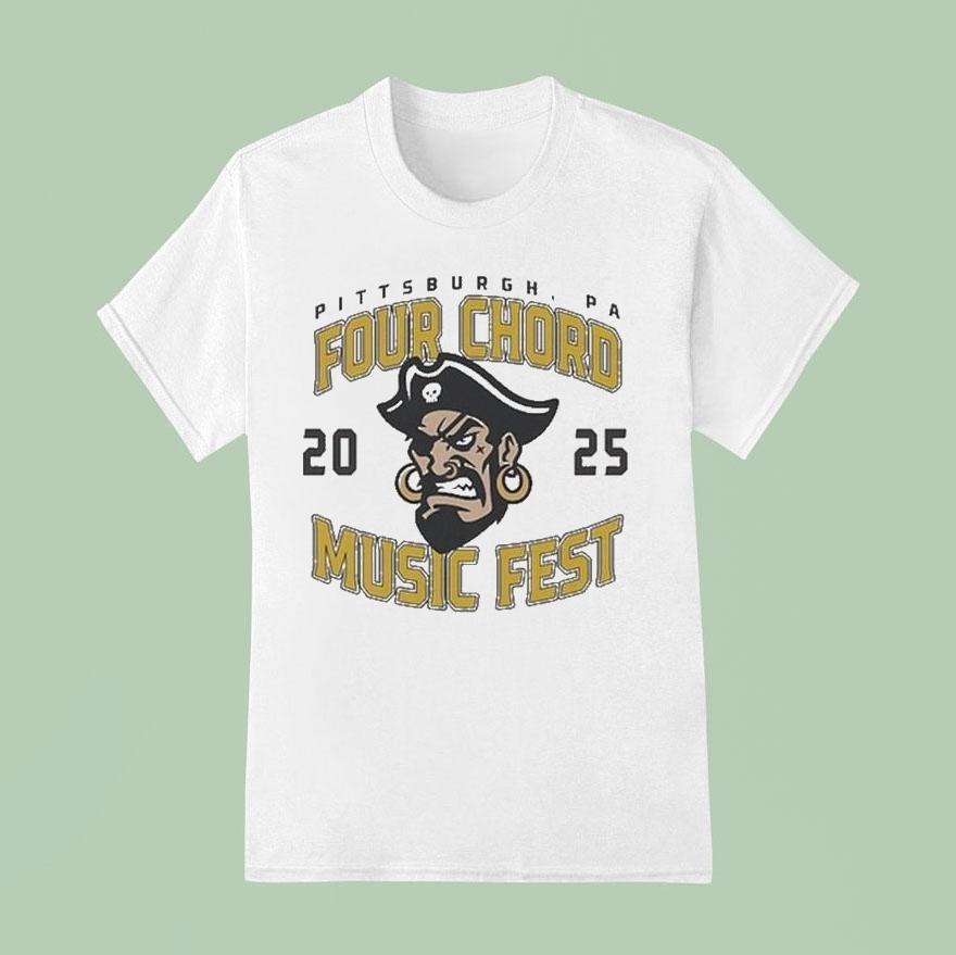 Four Chord Music Festival Pittsburgh Pirates Pa 2025 Shirt