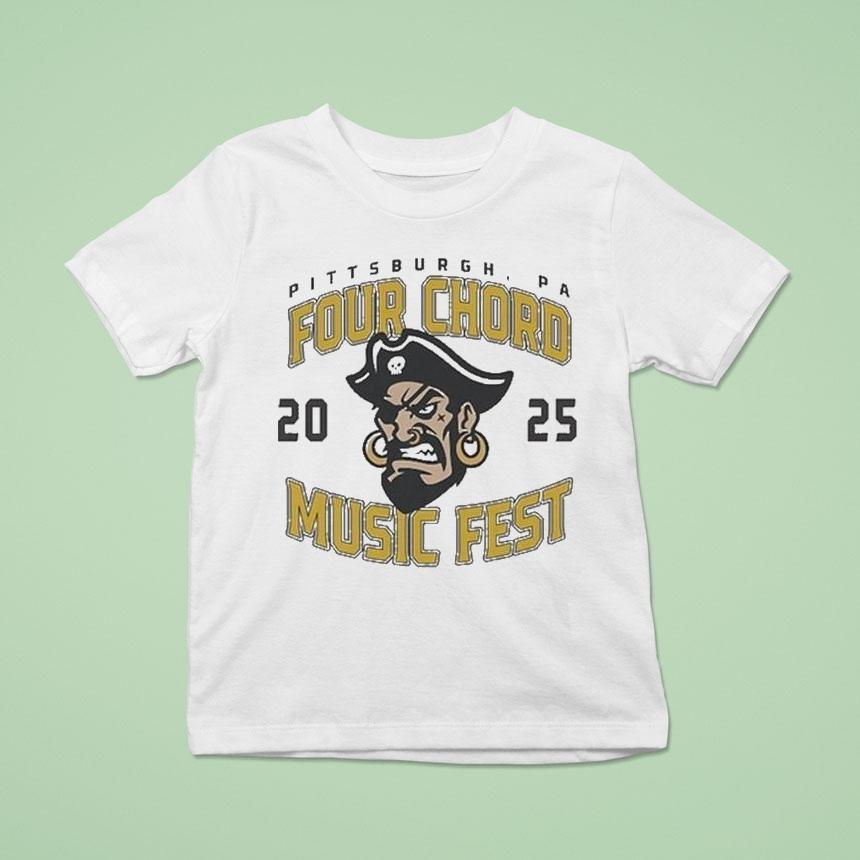 Four Chord Music Festival Pittsburgh Pirates Pa 2025 Shirt