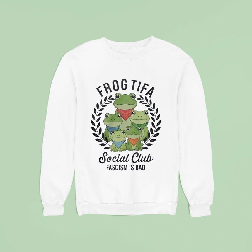 Frog Tifa Social Club Fascism Is Bad Portland Frog Shirt Frog Tifa Social Club Fascism Is Bad Portland Frog Shirt