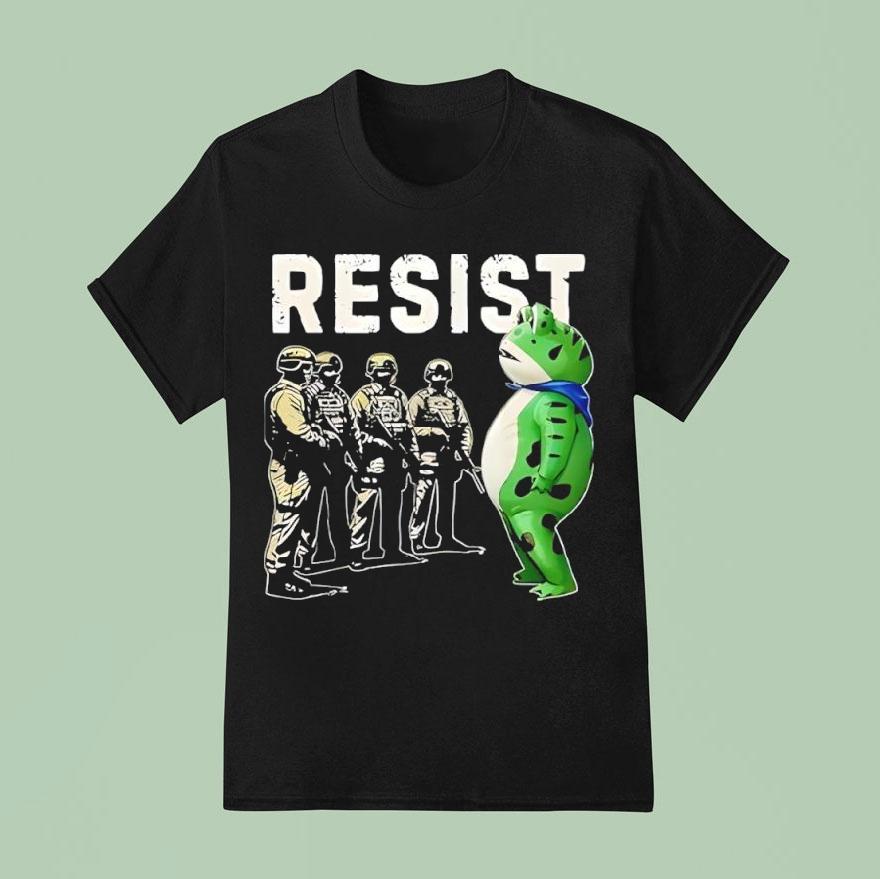 Frogs Resist Portland Frog Protest Shirt