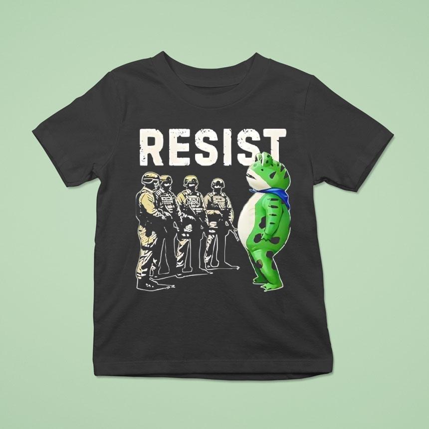 Frogs Resist Portland Frog Protest Shirt