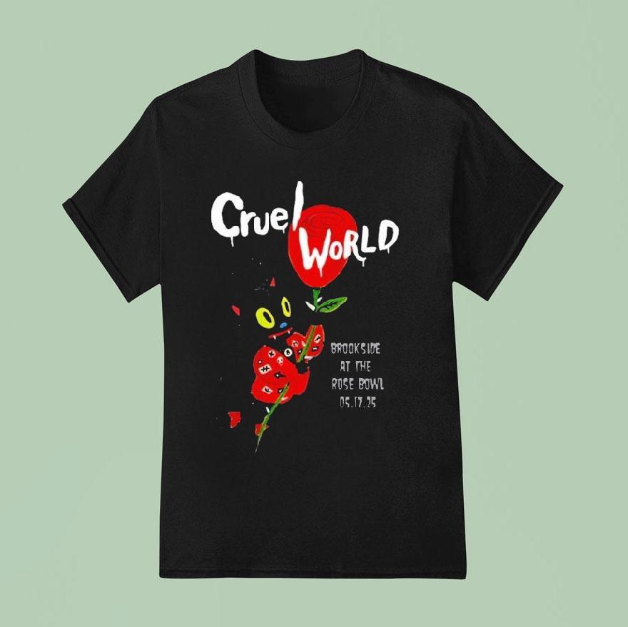 Gary Baseman X Cruel World Brookside At The Rose Bowl 05.17.25 Shirt