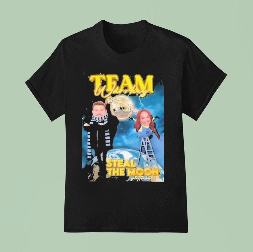 George Clark Alexis Warr Gru Team Warrkey Steal The Moon Minions Despicable Me Shirt
