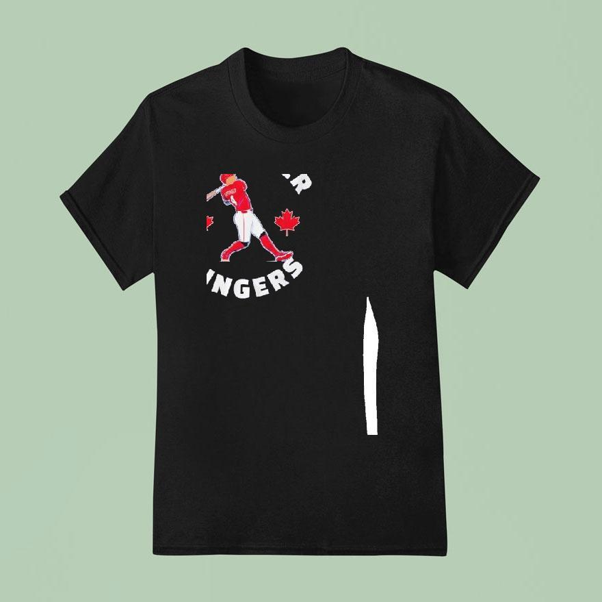 George Springer Toronto Blue Jays Canada Day Springer Dingers Baseball Shirt