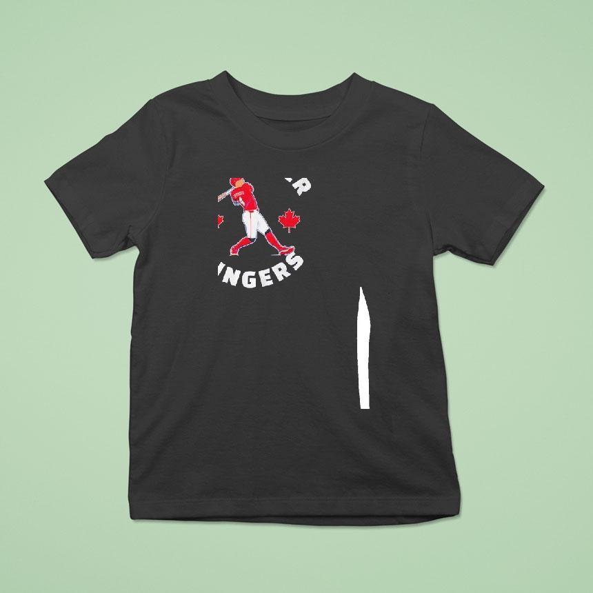George Springer Toronto Blue Jays Canada Day Springer Dingers Baseball Shirt