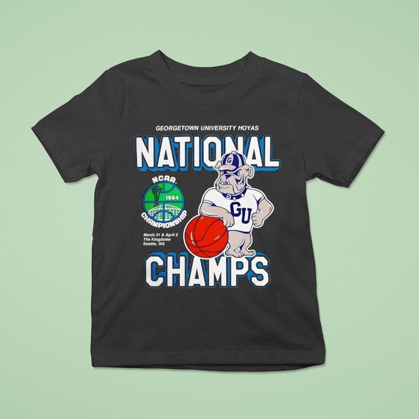Georgetown Basketball 1984 National Championship Shirt