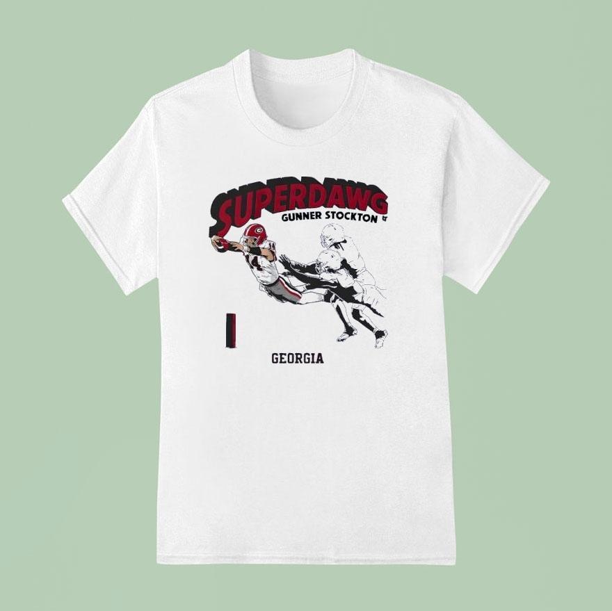 Georgia Football Superdawg Gunner Stockton Shirt