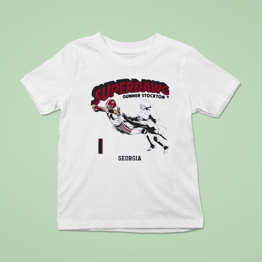 Georgia Football Superdawg Gunner Stockton Shirt