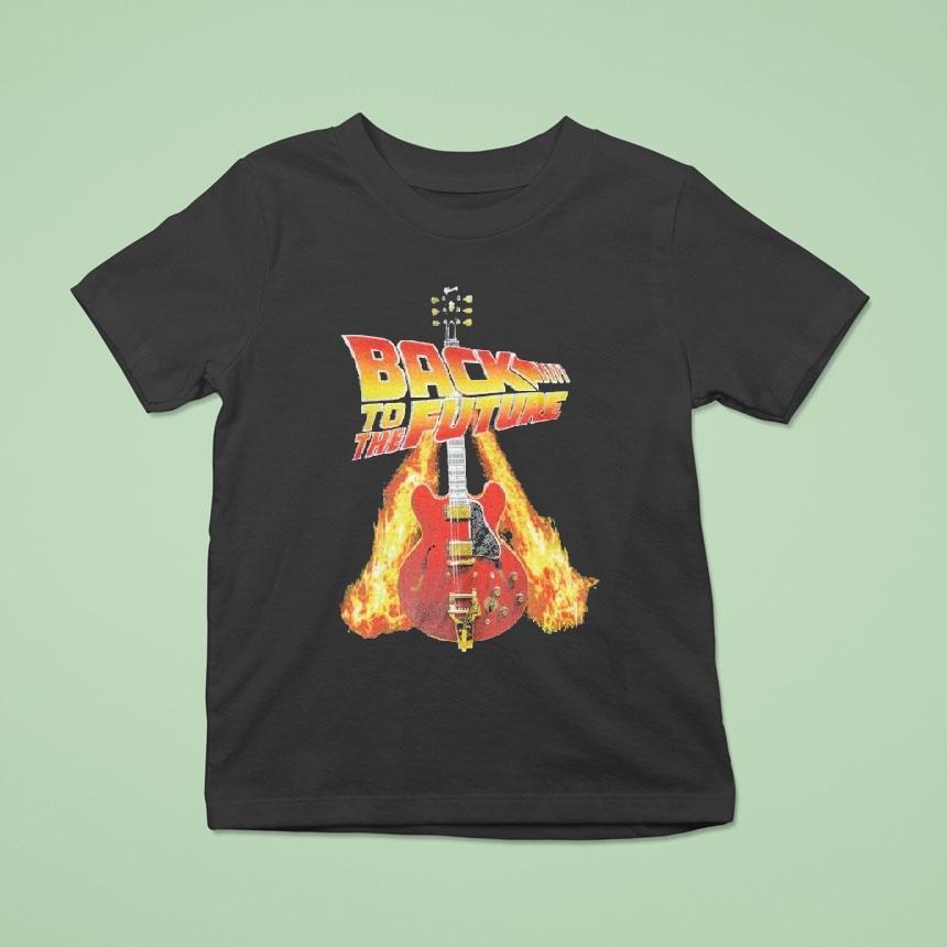 Gibson Back To The Future Guitar Shirt