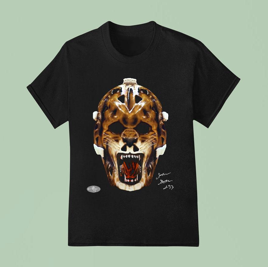Gilles Gratton New York Rangers Mask Shirt