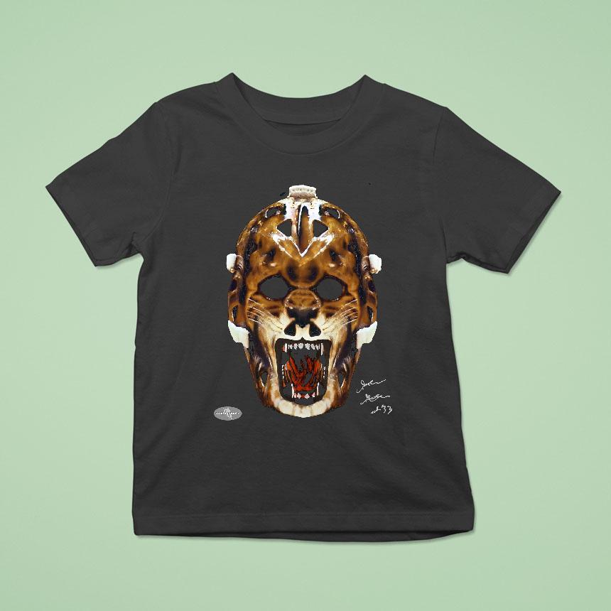 Gilles Gratton New York Rangers Mask Shirt