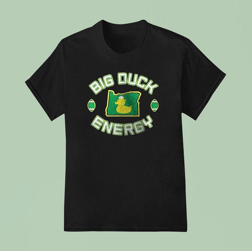 Grateful Dead X Oregon Ducks Big Suck Energy Map Shirt