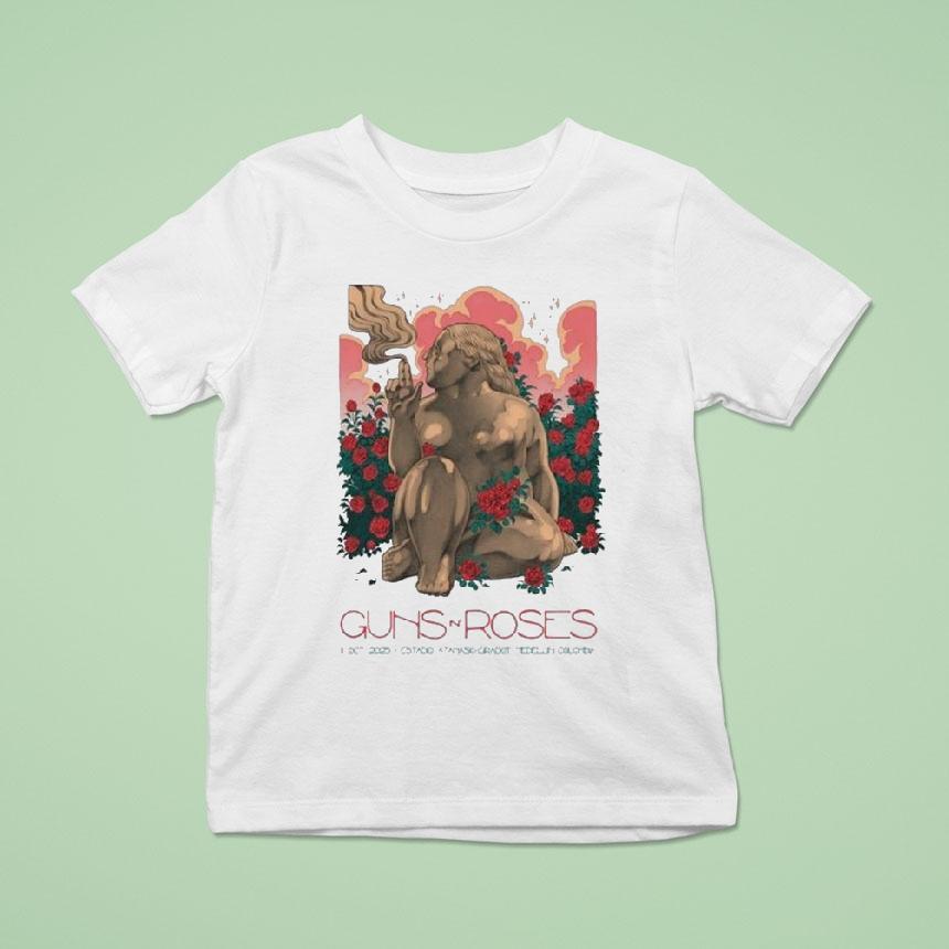 Guns N’ Roses Medelln Tour On Oct 11 2025 Shirt