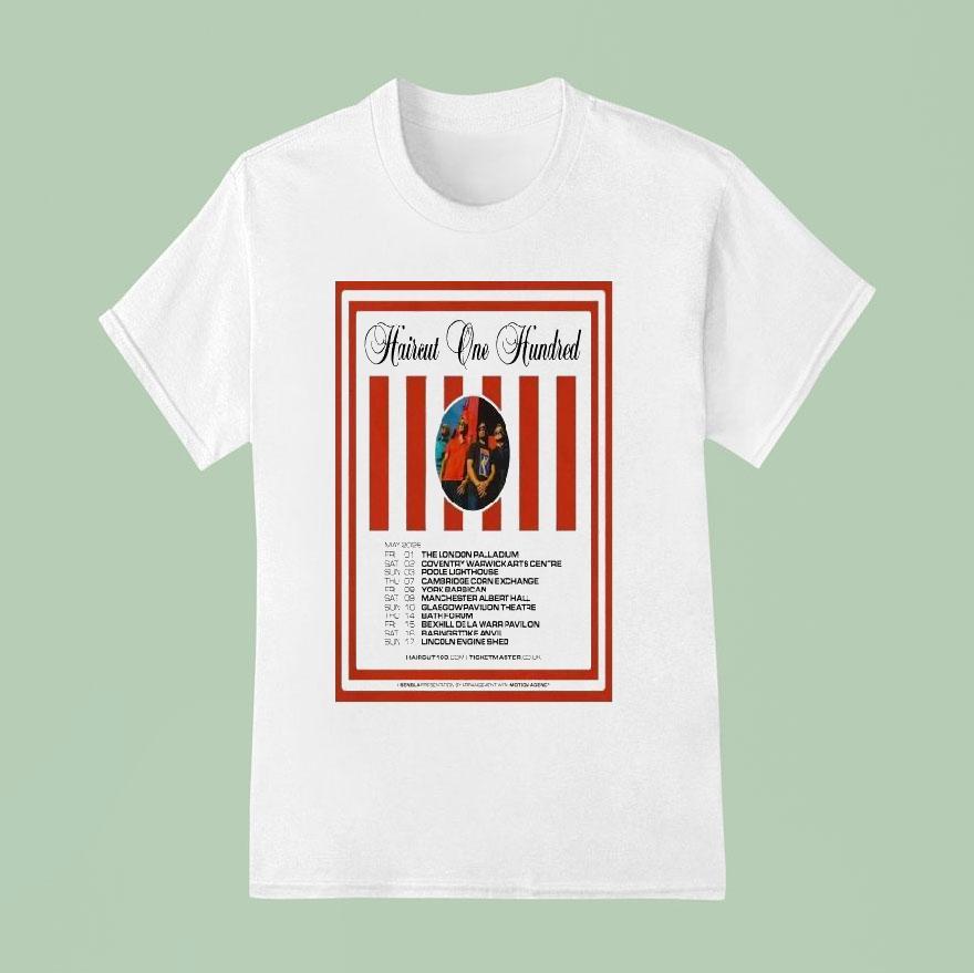 Haircut 100 May 2026 Uk Tour Shirt